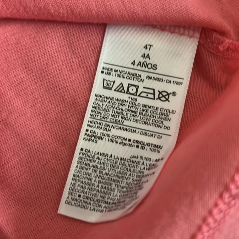 Old Navy Toddler Girl Long Sleeve T-Rex Rexcellent Basic Shirt 4T NWT